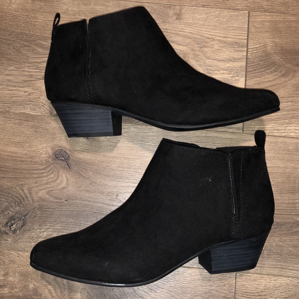 Old Navy Faux Suede Booties